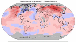 Anomalie temperatury w okresie styczeń-kwiecień 2015 roku