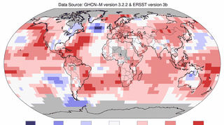 Anomalie temperatury w styczniu 2015 roku