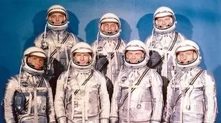 Astronauci z Programu Merkury, 1959 rok (NASA)