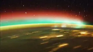 Aurora z ISS / youtube.com