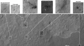Bałagan, jaki zrobił Curiosity (NASA)
