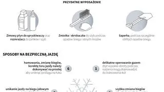 Bezpieczna jazda w zimie (Maria Samczuk/Maciej Zieliński/PAP)