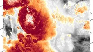 Burza na Pacyfiku 29 grudnia 2018 roku (VIIRS/NOAA/NASA)