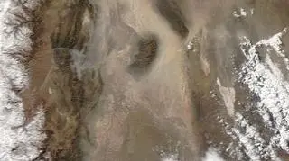 Burza Piaskowa nad Argentyną/MODIS