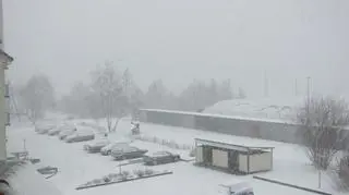 Burza śnieżna nad Tarnowem / Kontakt 24/Radosław