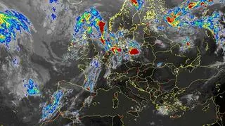 Burze nad Europą. Stan na 9.30