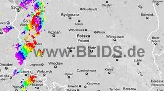 Burze nad Polską 20.30-22.30 (Blids.de)