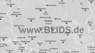Burze nad Polską 22.08, godzina 22.30/blids.de