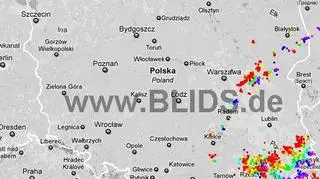 Burze nad Polską, godz. 15:30-17:30
