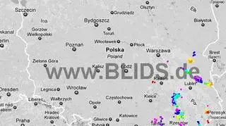 Burze nad Polską - godz