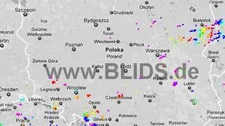 Burze w Polsce w godz. 15.30-17.30