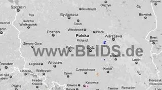 Burze w Polsce w godz. 17.30-19.30