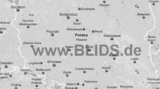 Burze w Polsce, wtorek, godz. 9:30 (blids.de)
