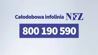 Całodobowa infolinia NFZ (Główny Inspektorat Sanitarny)