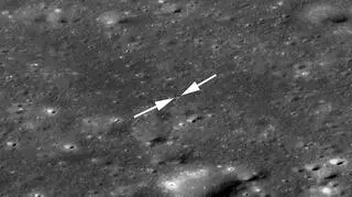 Chang'e 4 na powierzchni Księżyca (NASA/GSFC/Arizona State University)