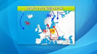 Ciepłe powietrze napłynie z południa