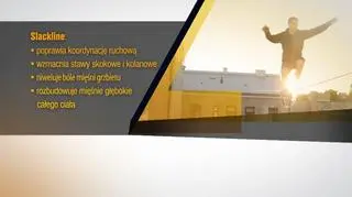 Co nam daje slackline