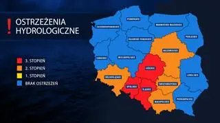 Coraz więcej ostrzeżeń w kraju