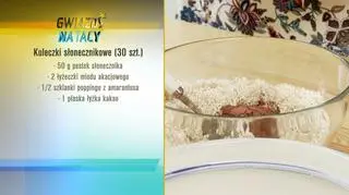 Czekoladowe kulki słonecznikowe