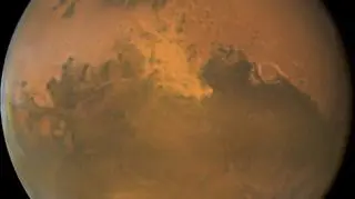 Czerwona planeta widziana z kosmosu/NASA