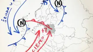 Do Polski napływa ciepłe powietrze