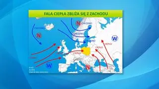 Do Polski napływa ciepłe powietrze