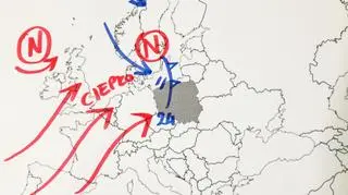 Do Polski napływa ciepłe powietrze