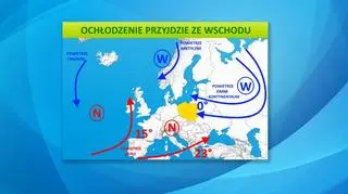 Do Polski zacznie napływać zimne powietrze