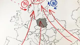 Dwa układy ciśnienia rządzą pogodą w Europie