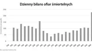 Dzienny bilans ofiar śmiertelnych (tvnmeteo