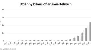 Dzienny bilans ofiar śmiertelnych (tvnmeteo