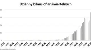 Dzienny bilans ofiar śmiertelnych (tvnmeteo