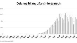 Dzienny bilans ofiar śmiertelnych (tvnmeteo
