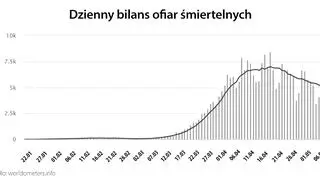 Dzienny bilans ofiar śmiertelnych (tvnmeteo