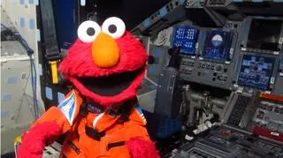 Elmo odwiedził NASA/NASA