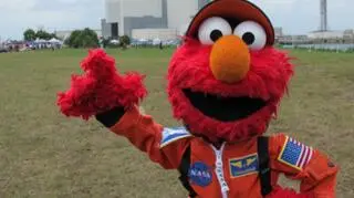 Elmo odwiedził NASA/NASA
