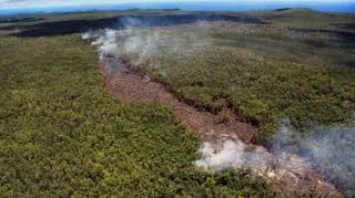 Erupcja hawajskiego wulkanu Kilauea