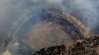 Erupcja hawajskiego wulkanu Kilauea