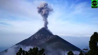 Erupcja wulkanu Fuego sprzed trzech tygodni (Katarzyna Kołpa, TheyAway.pl)
