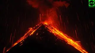 Erupcja wulkanu Fuego sprzed trzech tygodni (Katarzyna Kołpa, TheyAway.pl)