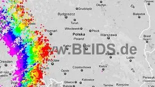 Front w środę wieczorem / fot: blids.de