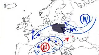 Fronty atmosferyczne w Europie