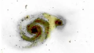 Galaktyka Wir, M51 (Sean Mooney/LOFAR Surveys Team/Digitized Sky Survey)