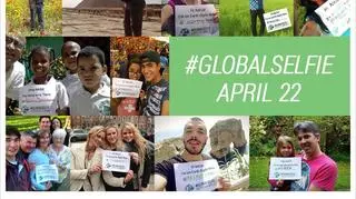 # GlobalSlefie dla Ziemi