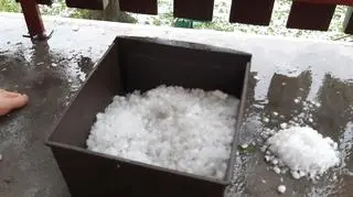 Gradobicie w Chodzieży