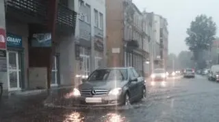 Gwałtowne załamanie pogody w Świnoujściu