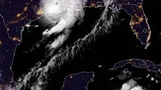 Huragan Laura na zdjęciu satelitarnym (NASA)