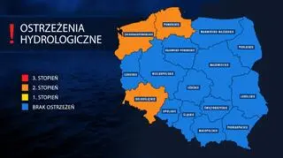 IMGW wydał ostrzeżenia hydrologiczne