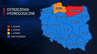IMGW wydał ostrzeżenia hydrologiczne