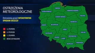 IMGW wydał ostrzeżenia meteorologiczne